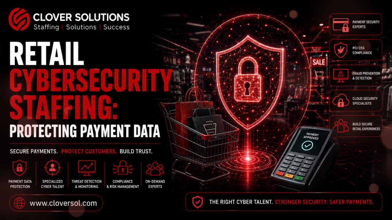 Retail cybersecurity staffing PCI compliance payment data protection