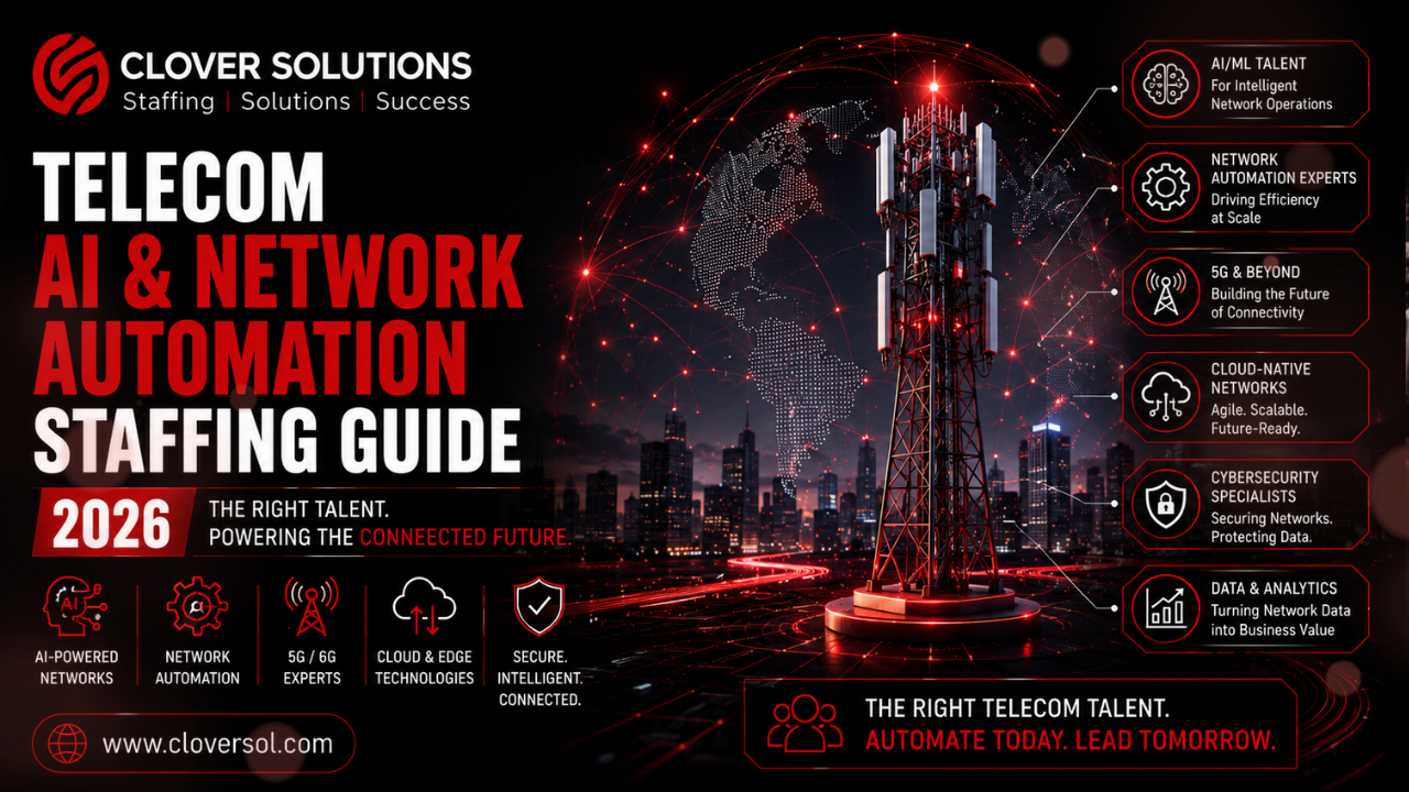 Telecom AI network automation AIOps staffing guide 2026